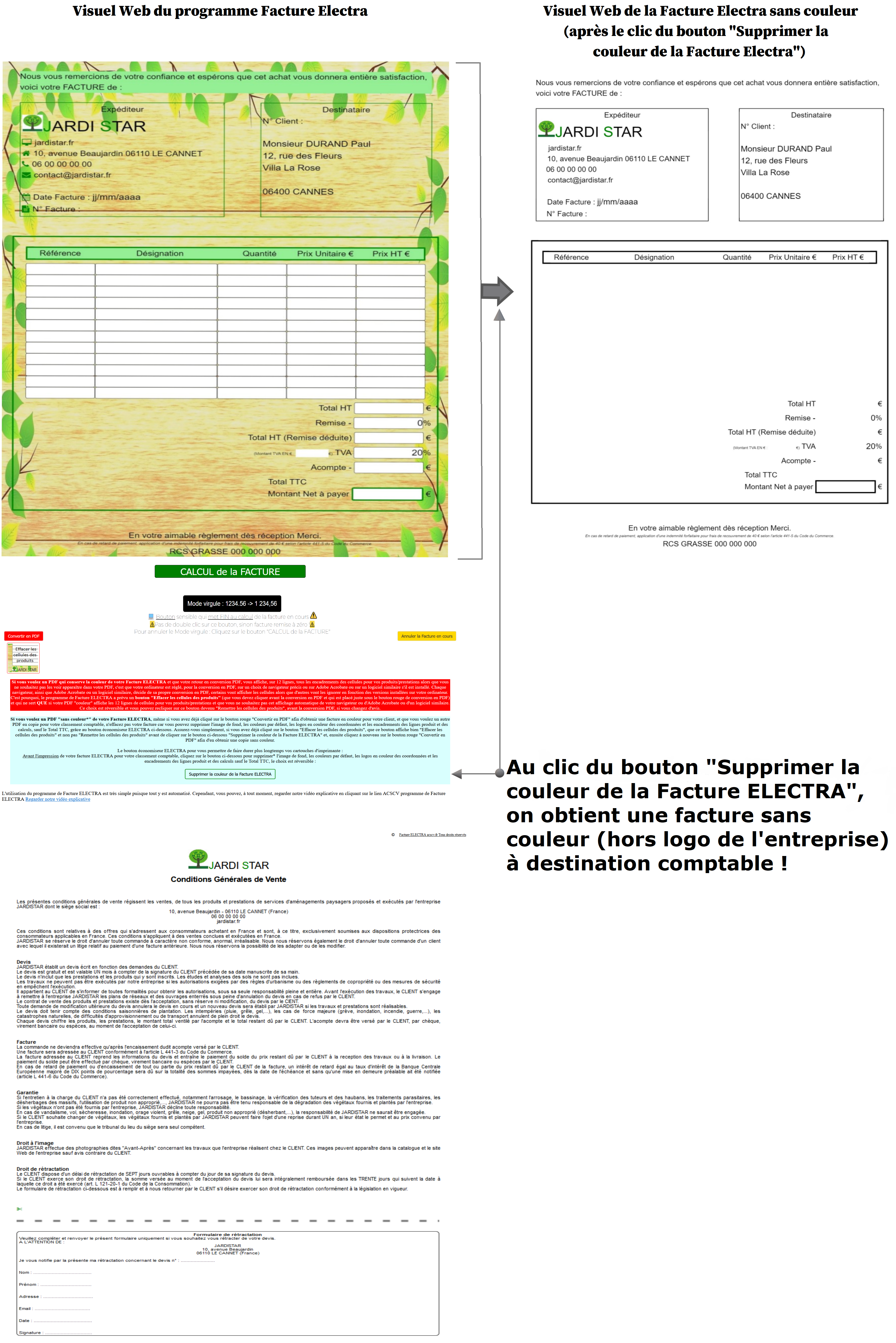 visuel web du programme facture Electra ACSCV