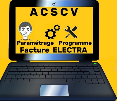 paramétrage programme Facture Electra